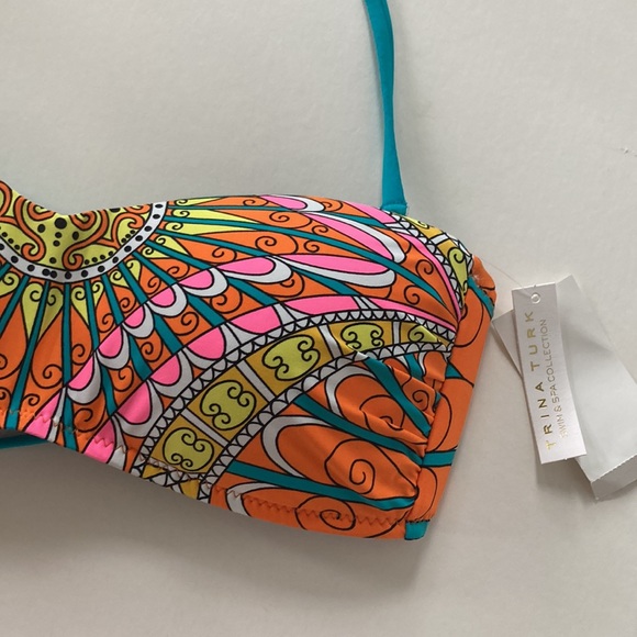 Trina Turk Swim & Spa Collection Capri Bikini Top - Picture 3 of 11